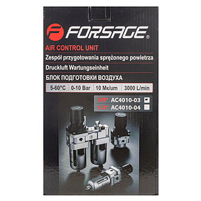 Блок подготовки воздуха 3/8" FORSAGE F-AC4010-03, фото 2