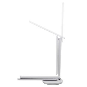 Светильник светодиодный настольный 220В (белый) FORCEKRAFT FK-DE1018-W, фото 2