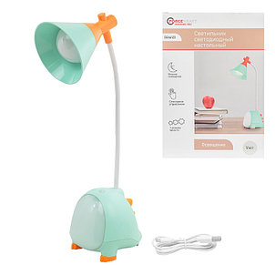 Светильник светодиодный настольный 1200mah (зеленый) FORCEKRAFT FK-DEA6123, фото 2