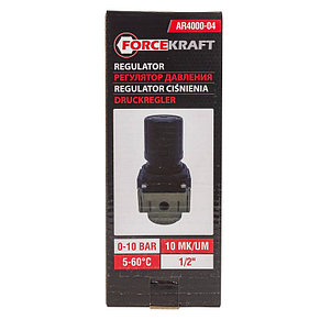 Регулятор давления воздуха 1/2" FORCEKRAFT FK-AR4000-04, фото 2