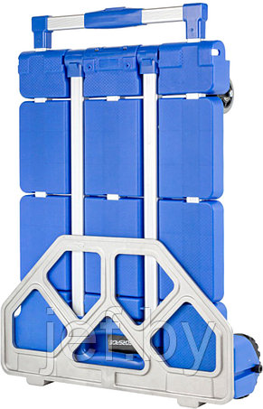 Тележка складная платформенная/для багажа с телескопич ручкой+набор эластичных шнуров FORSAGE F-L022, фото 2
