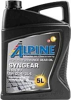 Трансмиссионное масло ALPINE Syngear 75W90 / 0100742