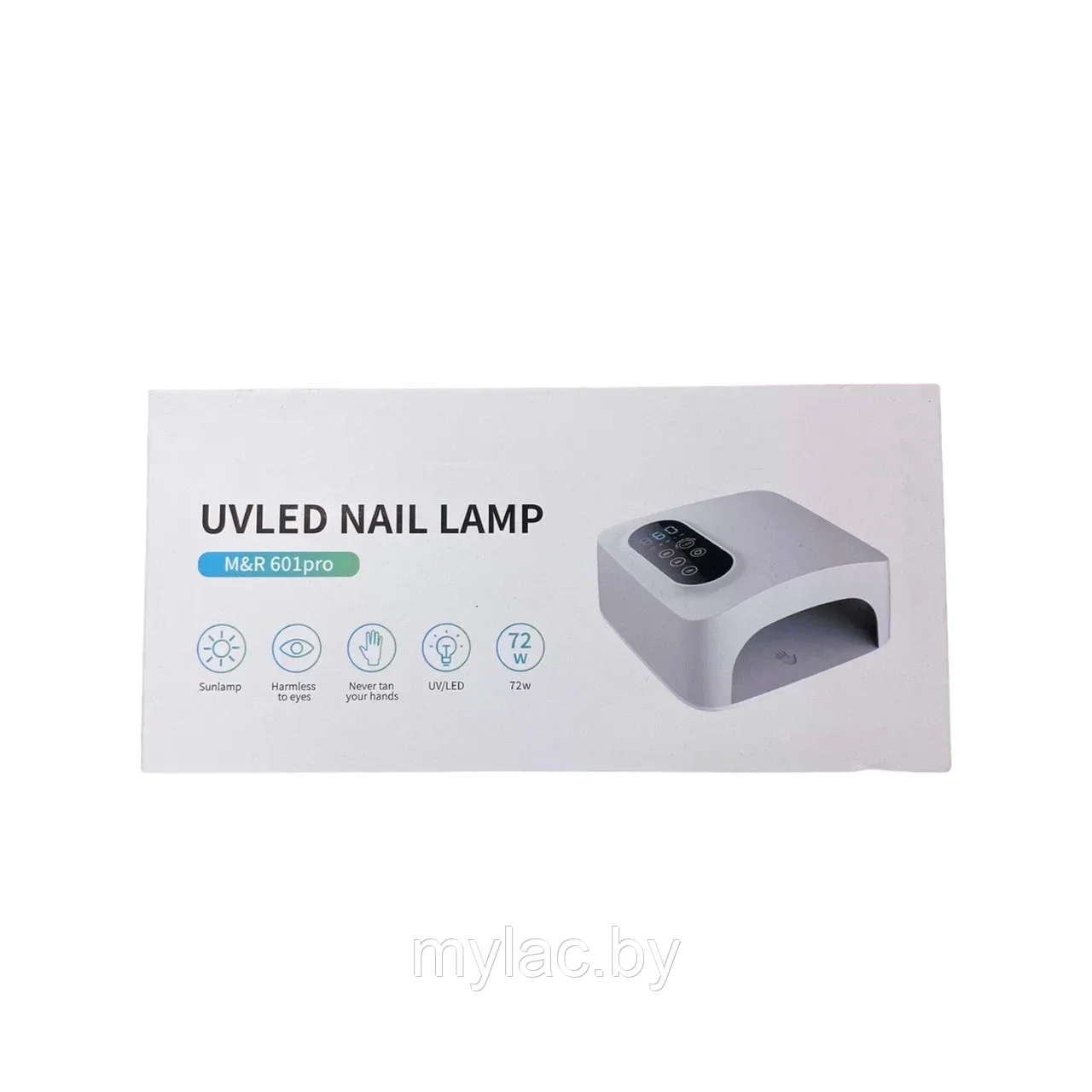 UV/LED Лампа для маникюра 601 без аккумулятора 72 Вт (ОРИГИНАЛ!), цвет: белый - фото 6 - id-p206638950