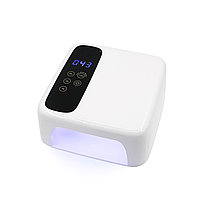 Лампа для сушки ногтей 602pro 72 Вт с аккумулятором 15600 mA (ОРИГИНАЛ!), цвет: белый