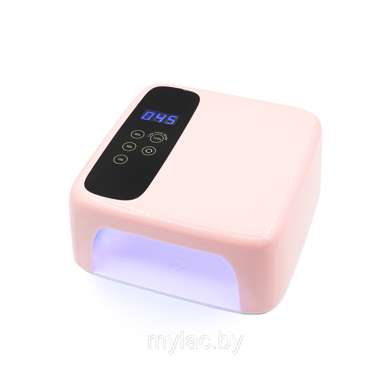 Лампа для сушки ногтей 602pro 72 Вт с аккумулятором 15600 mA (ОРИГИНАЛ!), цвет: розовый