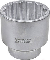 Головка 60мм 1" 12гр FORCEKRAFT FK-58960