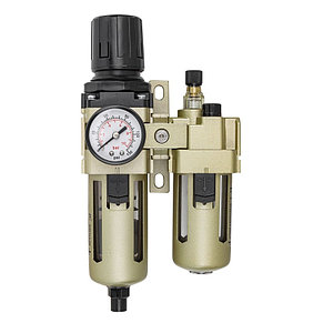 Блок подготовки воздуха 1/4'' FORCEKRAFT FK-AC3010-02D, фото 2