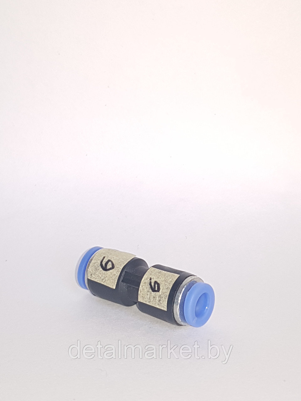 Соединение прямое для полиамидных трубок подачи воздуха (Фитинг) 10 мм - фото 2 - id-p206646686