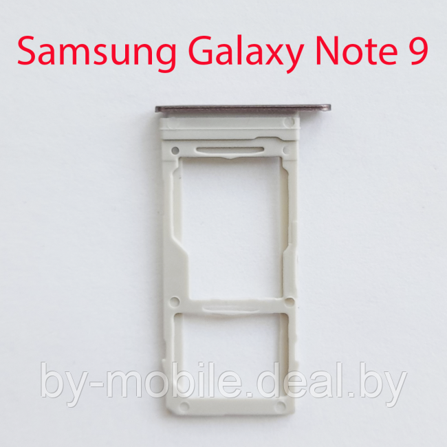 Cим-лоток (Sim-слот) Samsung Galaxy Note 9 (N960) медный - фото 1 - id-p206648288