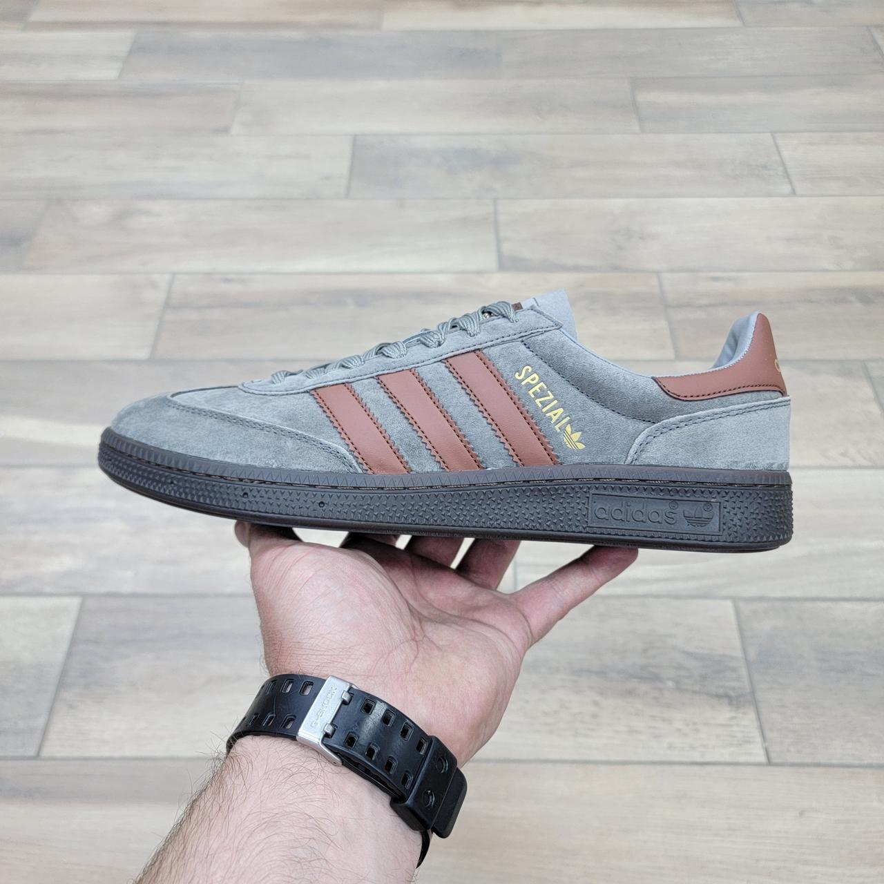Кроссовки Adidas Spezial Gray Brown