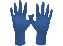 Перчатки латексные прочные High Risk, синие, 50 шт/уп, А.Д.М. (10)