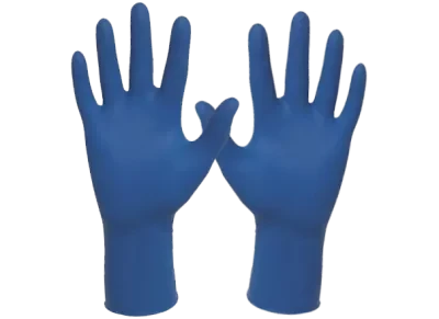 Перчатки латексные прочные High Risk, синие, 50 шт/уп, А.Д.М. (10)