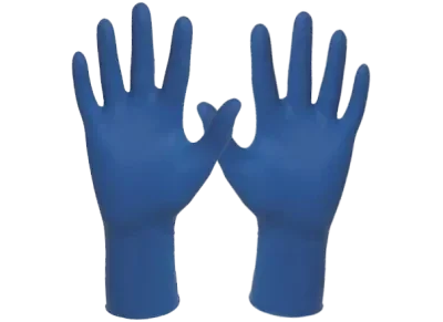 Перчатки латексные прочные High Risk, синие, 50 шт/уп, А.Д.М. (10), фото 2