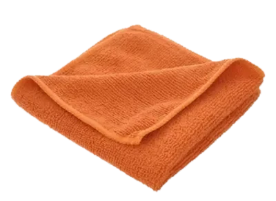 Салфетка из микрофибры универсальная 50х60 см, БЭ ультразвук, 250 г/м2, оранжевый цвет - фото 1 - id-p205889351