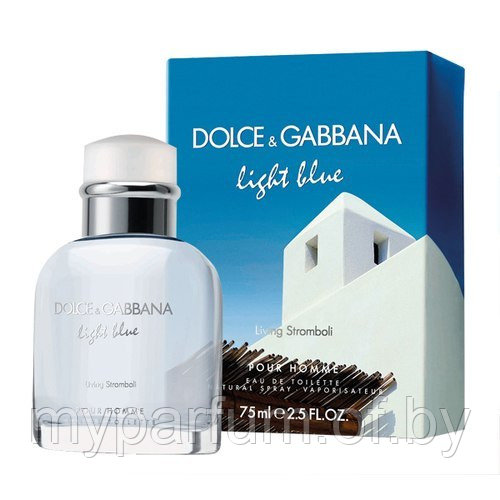 Мужская туалетная вода Dolce Gabbana Light Blue Living Stromboli edt 125ml - фото 1 - id-p28838128