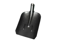 Лопата совковая ЛСП с ребрами жесткости, размер 220*270*350, порошковая окраска (лист 1,5 мм), б/ч