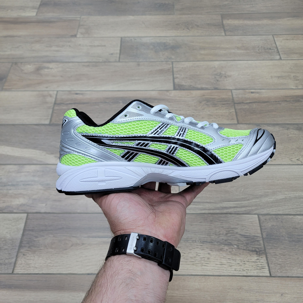 Кроссовки Asics Gel-Kayano 14 Silver Green - фото 2 - id-p206690642