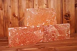 Гималайская соль-плитка 20*10*2.5см (от 10 шт) рваный, фото 3