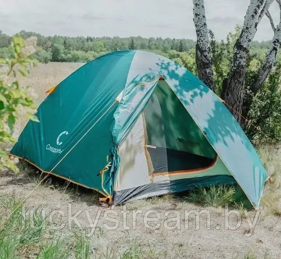 Палатка летняя двухслойная "СЛЕДОПЫТ- Venta 2", 2-х местная 270х155х120см