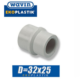 Муфта переходная ВН/НР 32x25 Wavin Ekoplastik
