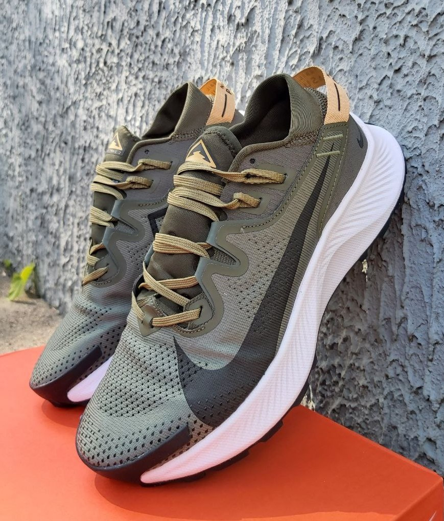 Кроссовки мужские Nike Pegasus Trail 2 Medium Olive - фото 5 - id-p206730762