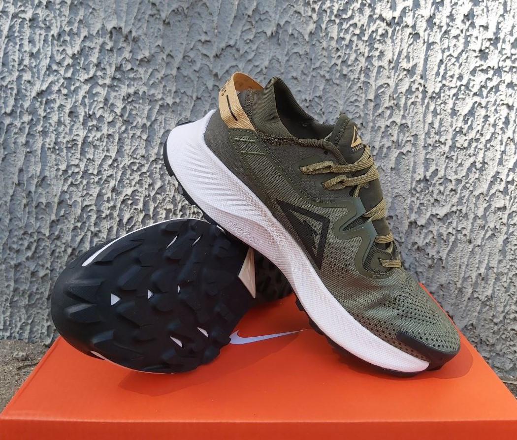 Кроссовки мужские Nike Pegasus Trail 2 Medium Olive - фото 2 - id-p206730762