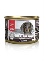 Паштет для собак Blitz Sensitive Dog Pate (говядина, индейка) 200 гр