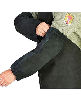 Нарукавники спилковые черные, фото 2