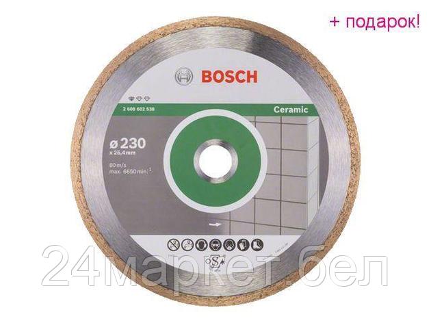 BOSCH Китай Алмазный круг 230х25,4мм керамика Professional (BOSCH), фото 2