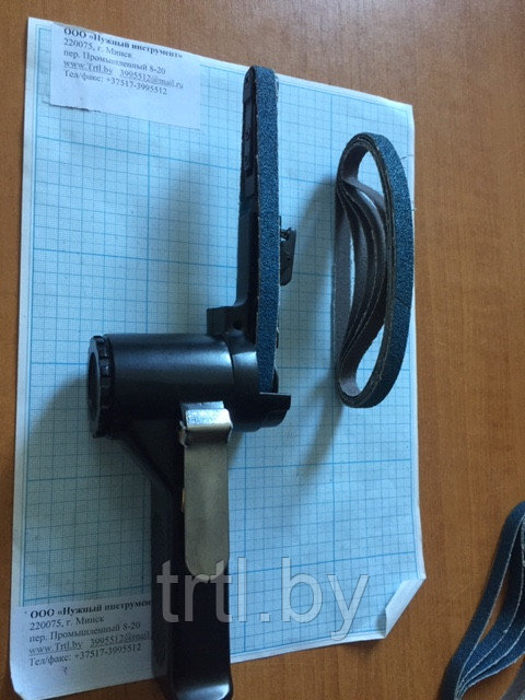 Напильник ленточный шлифовальный пневматический (лента 10 х 330 мм) код 1.17253 - фото 2 - id-p206749964