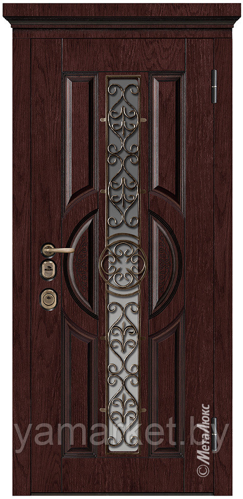 Дверь входная Металюкс СМ1732/1Е2 Artwood - фото 2 - id-p206750939