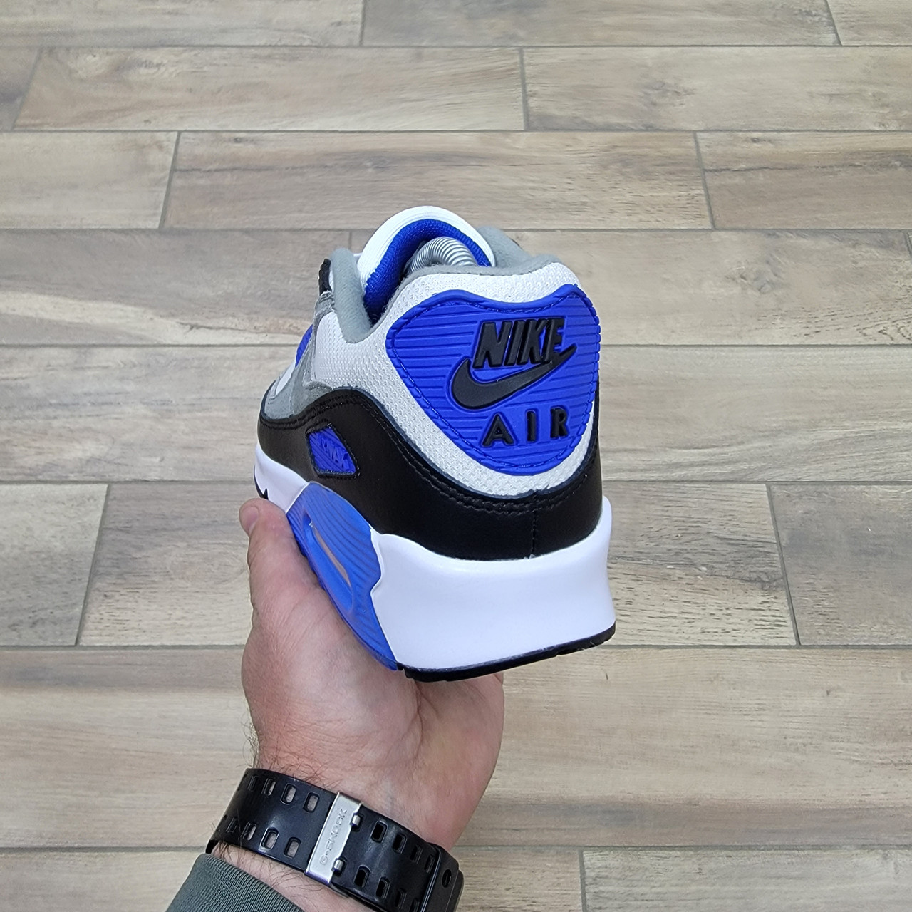 Кроссовки Nike Air Max 90 Gray Blue - фото 3 - id-p206333213