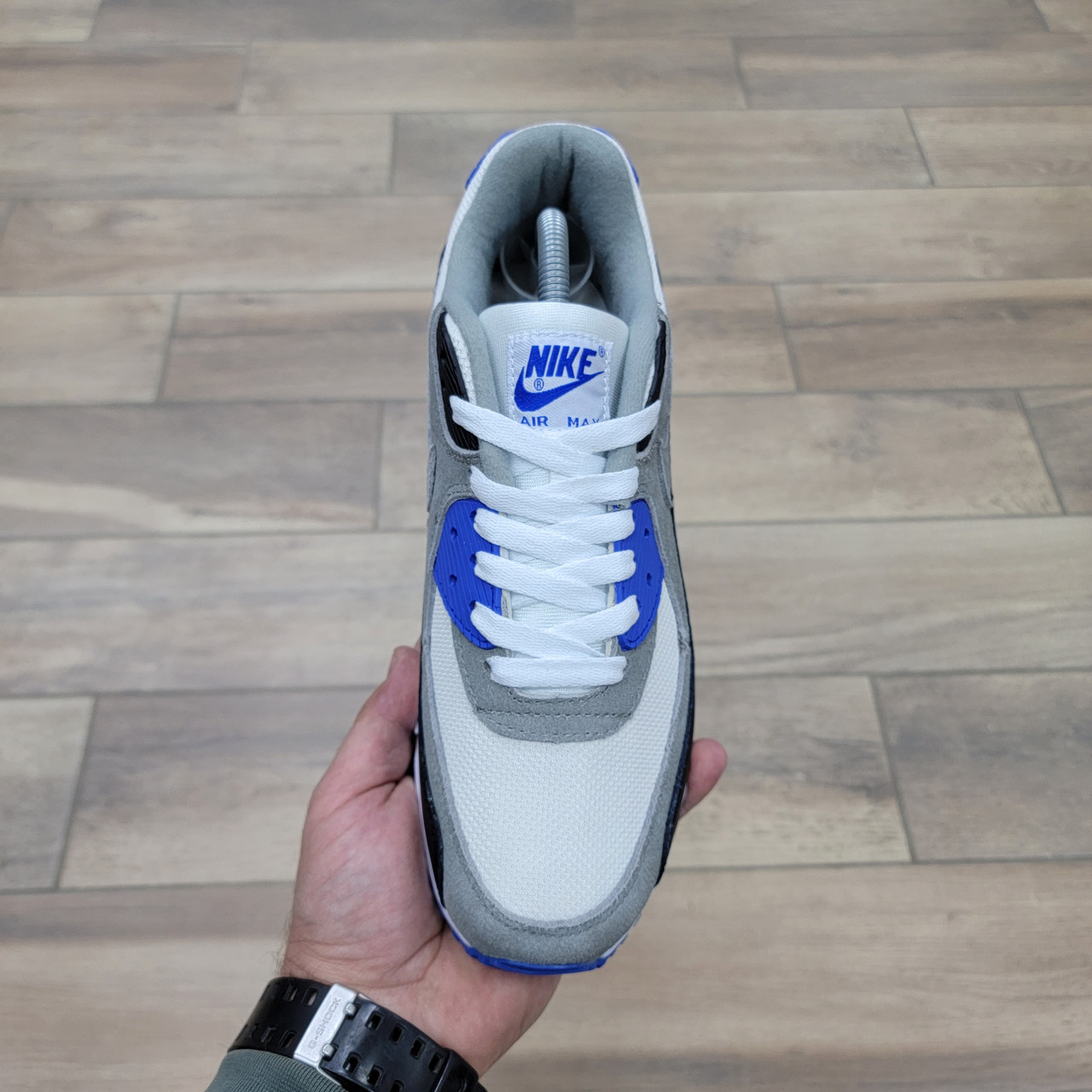Кроссовки Nike Air Max 90 Gray Blue - фото 4 - id-p206333213
