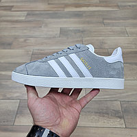 Кроссовки Adidas Gazelle Gray White