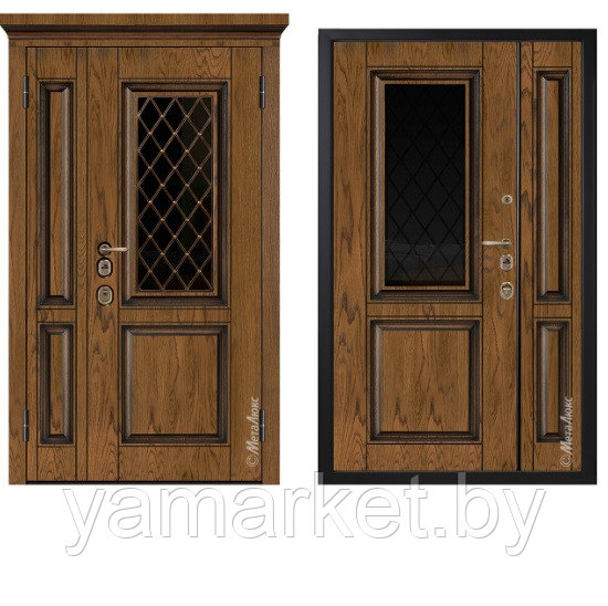 Дверь входная Металюкс СМ1810/9 Artwood - фото 1 - id-p206751173