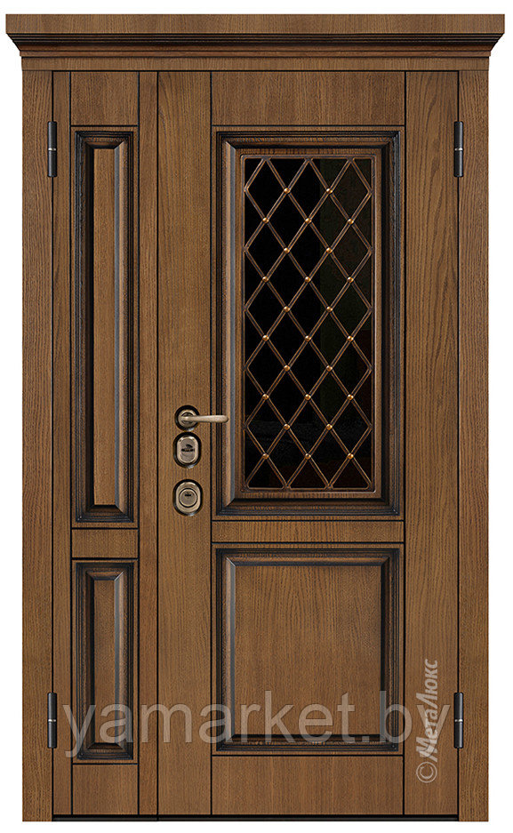 Дверь входная Металюкс СМ1810/3Е2 Artwood - фото 2 - id-p206751191