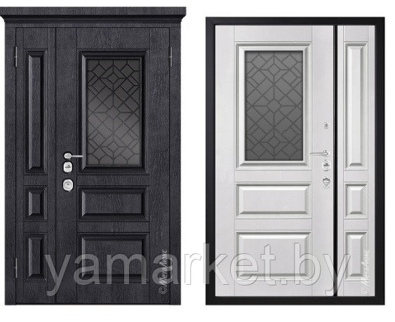 Дверь входная Металюкс СМ1820/25Е2 Artwood