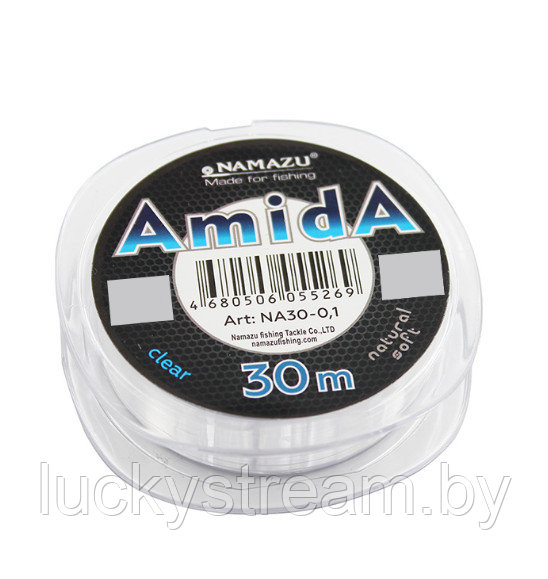 Леска Namazu "Amida", L-30 м, прозрачная