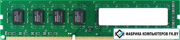 Оперативная память Apacer 4GB DDR3 PC3-12800 DG.04G2K.KAM - фото 1 - id-p206757571