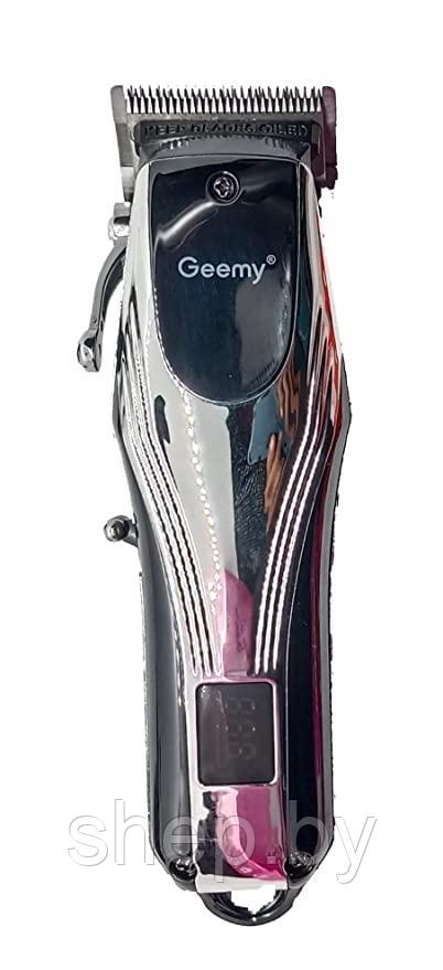 Машинка для стрижки волос Geemy GM-6681 + 4 насадки - фото 2 - id-p206758116