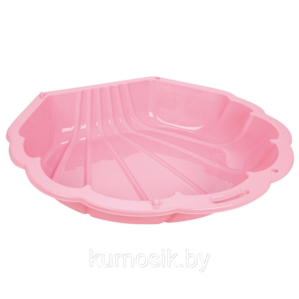 Детская песочница бассейн Ракушка Abalone Pilsan 90*84*17.5 см розовый - фото 1 - id-p206758214
