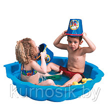 Детская песочница бассейн Ракушка Maxi PARADISO TOYS 102х88x20 см голубой
