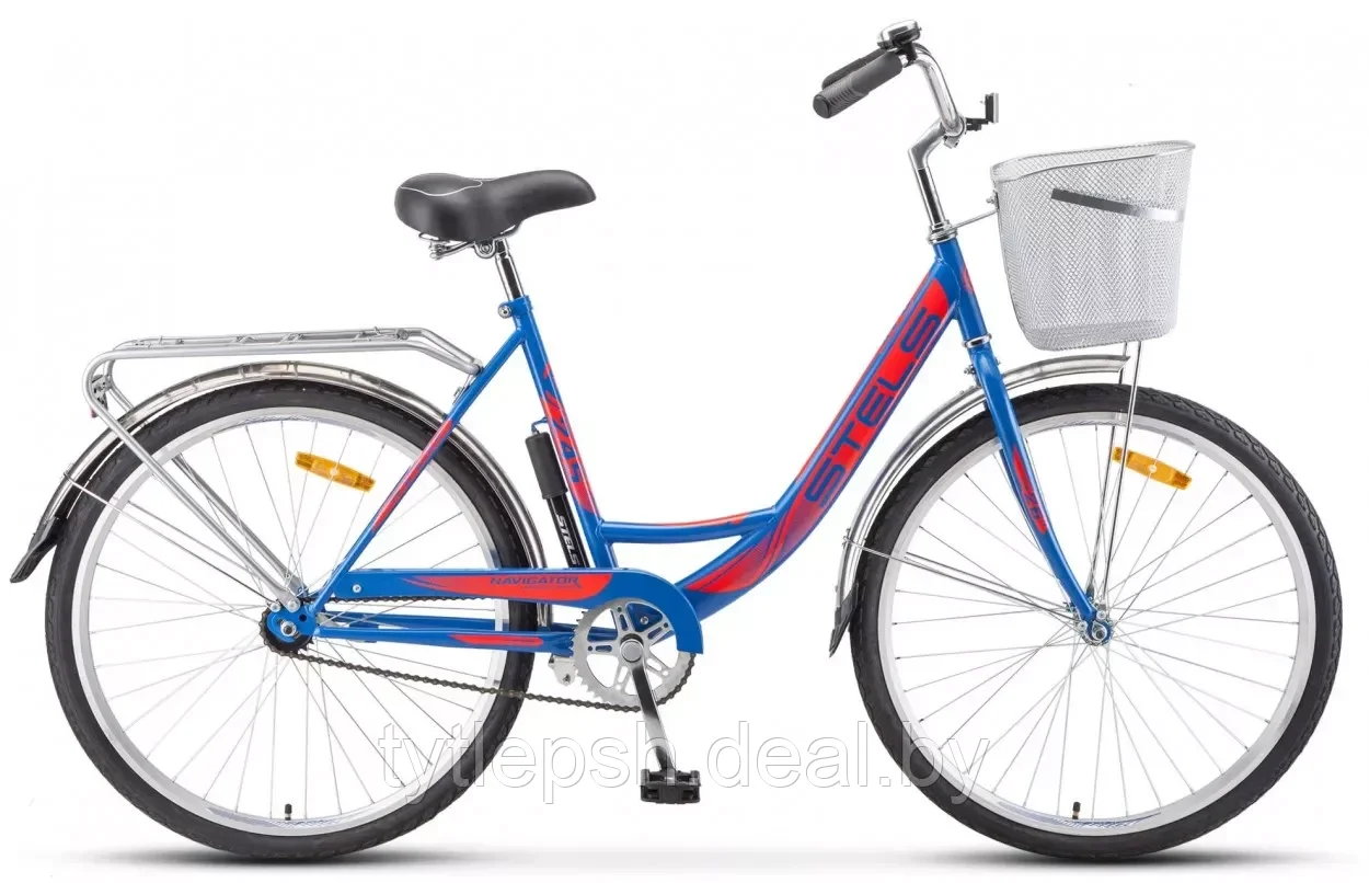 Велосипед STELS Дорожный Navigator-245 26" Z010 19" Цвет: морская волна - фото 5 - id-p206758245