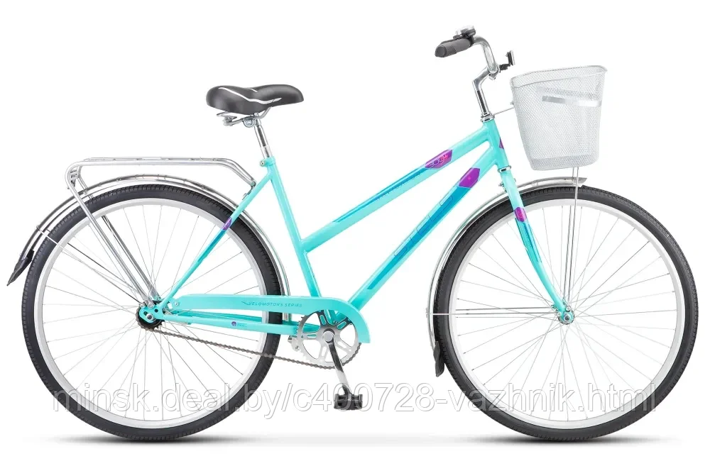 Велосипед городской Stels Navigator 300 Lady 28" Z010 Цвет: мятный - фото 5 - id-p177171881