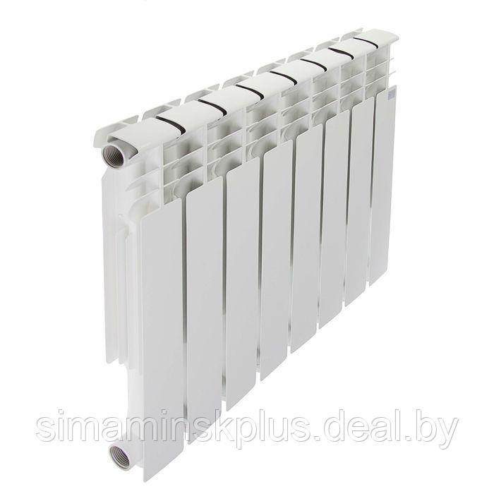 Радиатор алюминиевый STI, 500 х 80 мм, 8 секций - фото 1 - id-p206758586