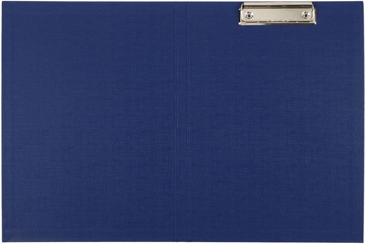Планшет с крышкой OfficeSpace толщина 2 мм, синий - фото 1 - id-p206758324