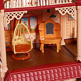 Дом для кукол «Мой милый дом», с куклами 2 шт., 209 деталей, с аксессуарами, фото 6