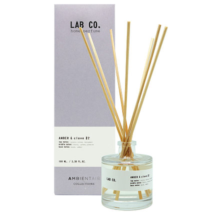 Диффузор ароматический Lab Co, Amber & Clove, 100 мл, фото 2
