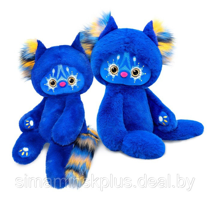 Мягкая игрушка «ЛориКолори. Тоши», цвет синий, 30 см - фото 5 - id-p206760664