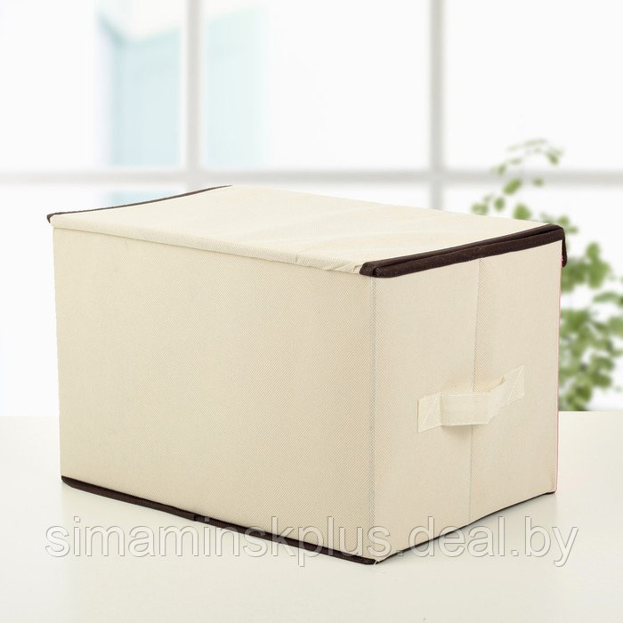 Короб стеллажный для хранения с крышкой «Лисичка», 39×25×25 см - фото 3 - id-p206761579